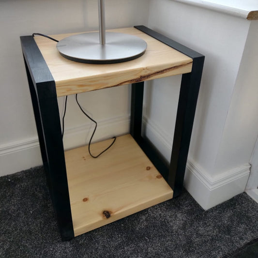 Industrial Effect Side Table
