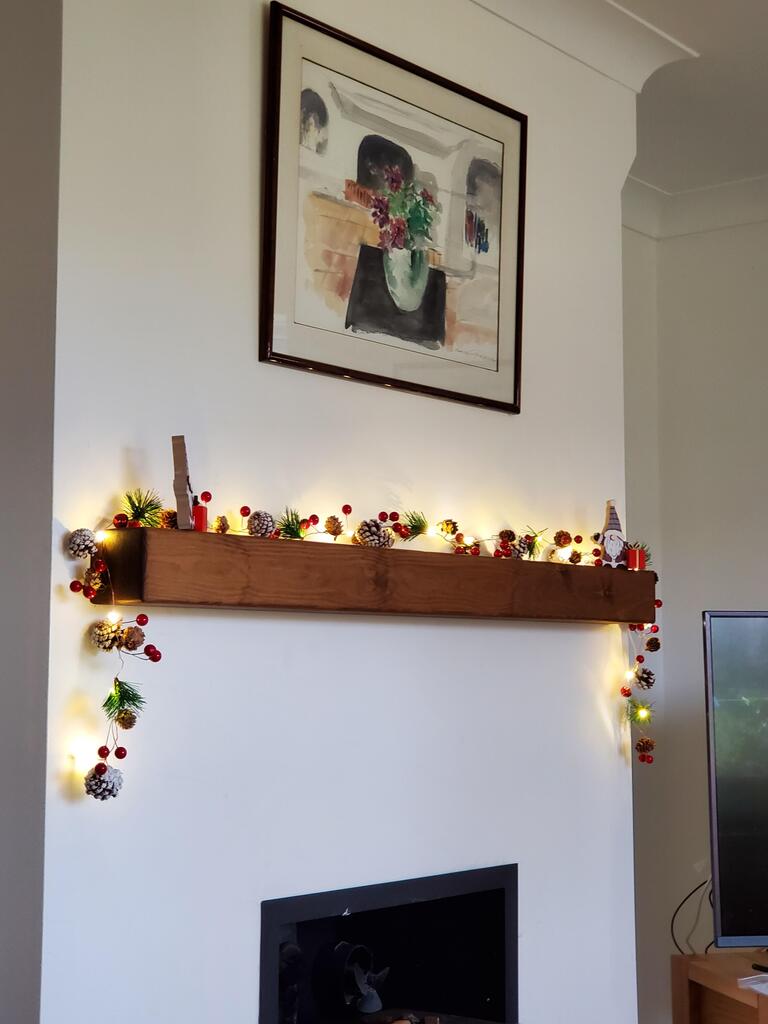 Solid Wood Mantle | 100mm x 100mm