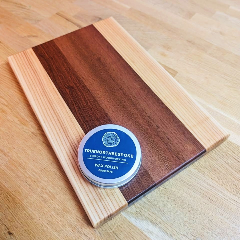 Mixed Hardwood Cutting Board | Dark Centre