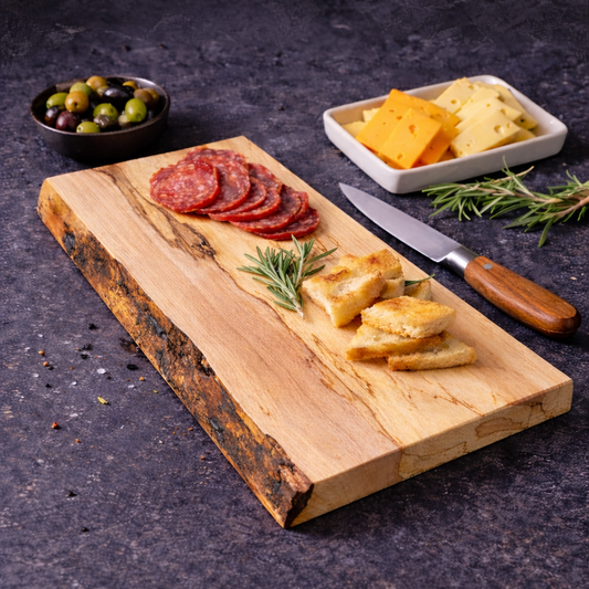Live Edge Beech Butcher’s Block Slab