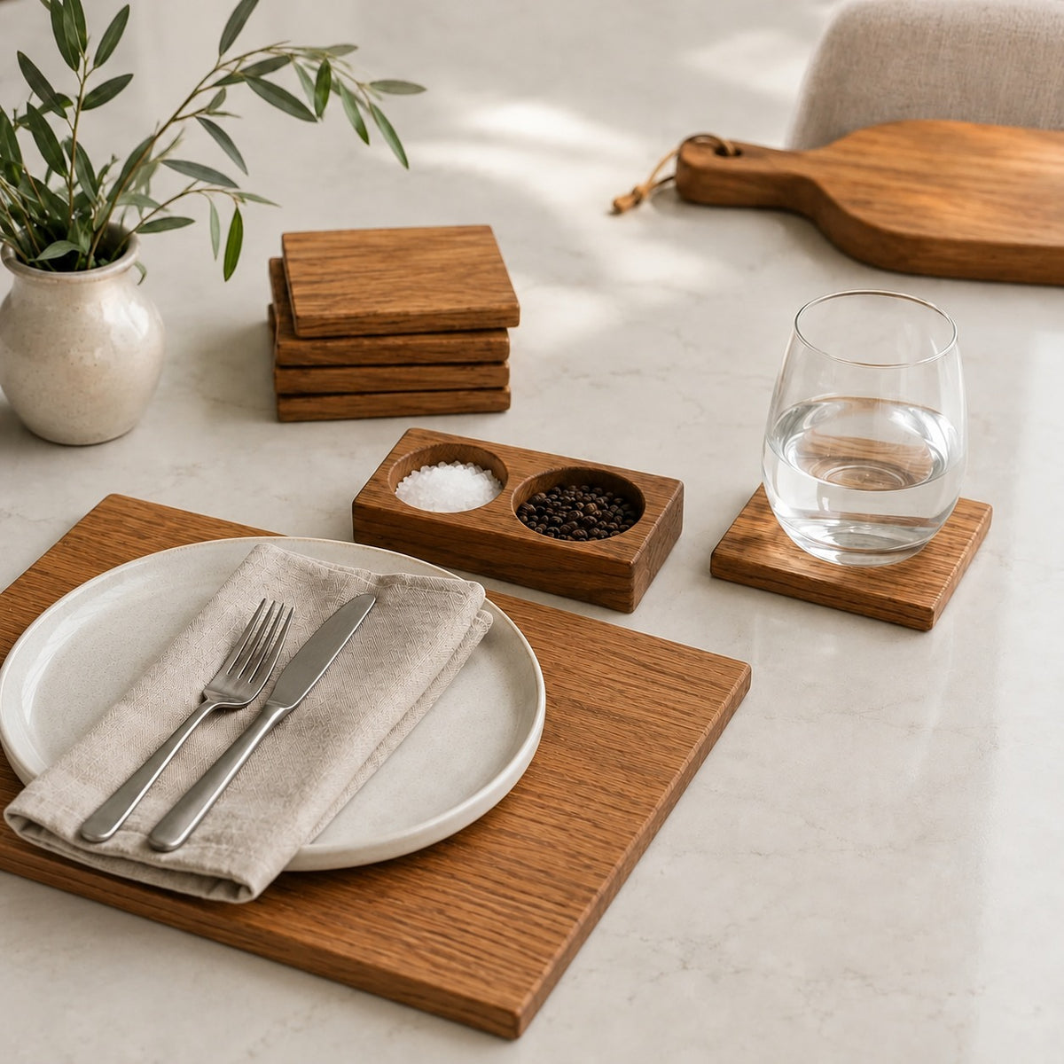 Solid Oak Placemats