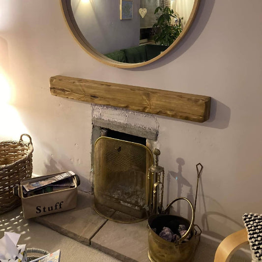 Solid Wood Mantle | 200mm x 100mm