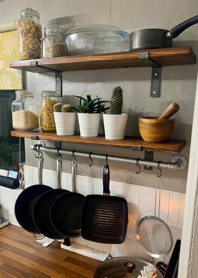 Solid Wood Shelving
