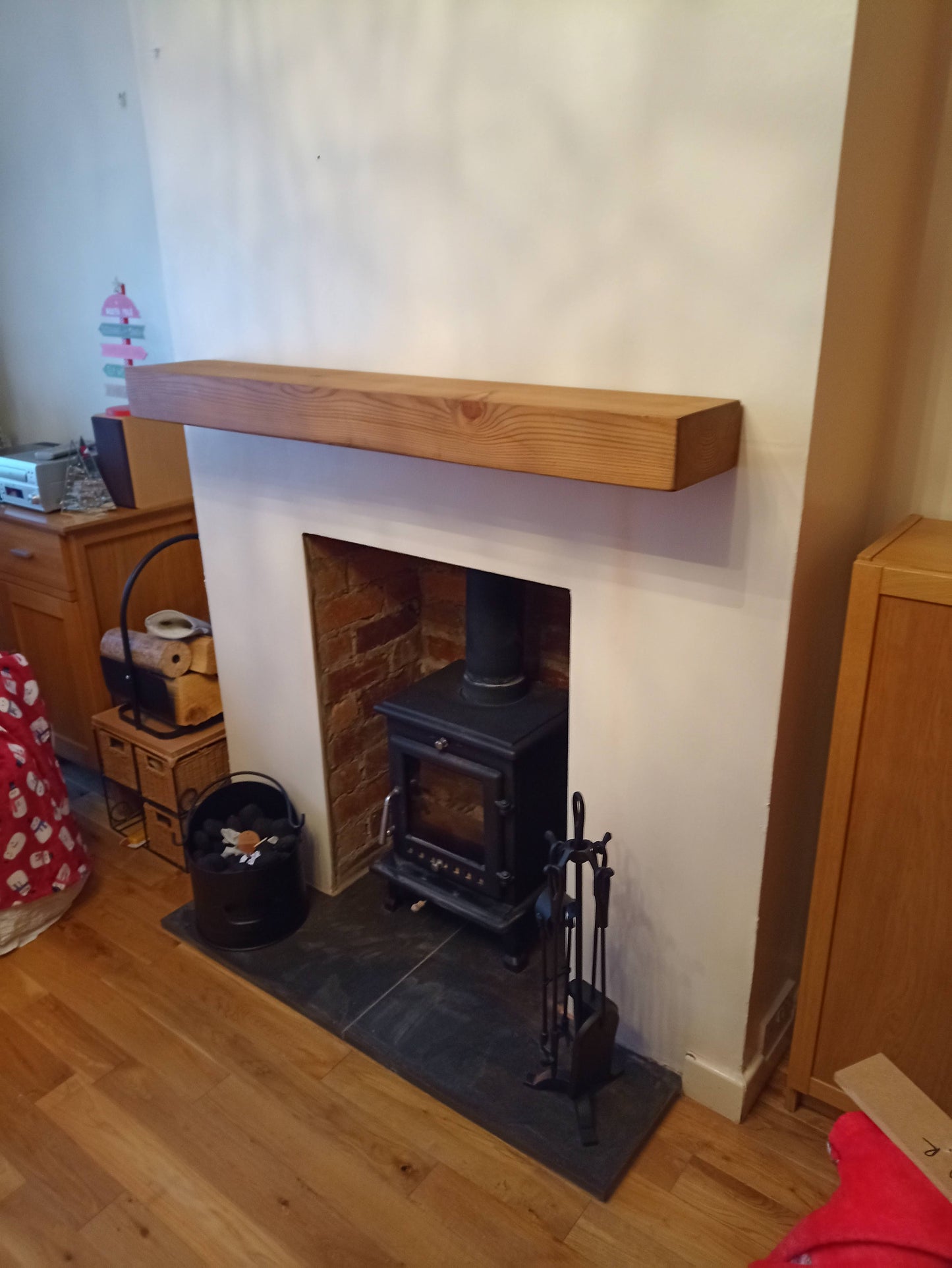 Solid Wood Mantle | 100mm x 100mm