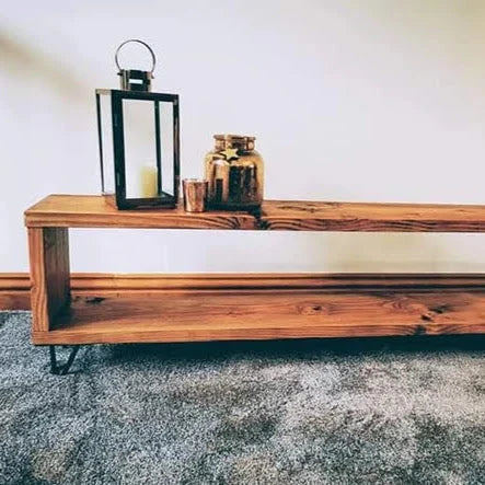 A Rustic Low-Level Side Table
