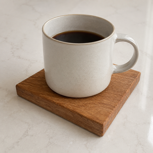 Solid Oak Coasters