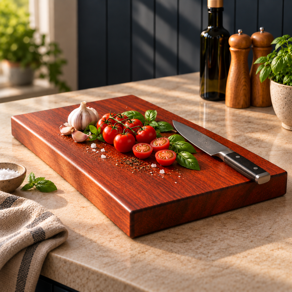 Classic Sapele Chopping Board – Everyday
