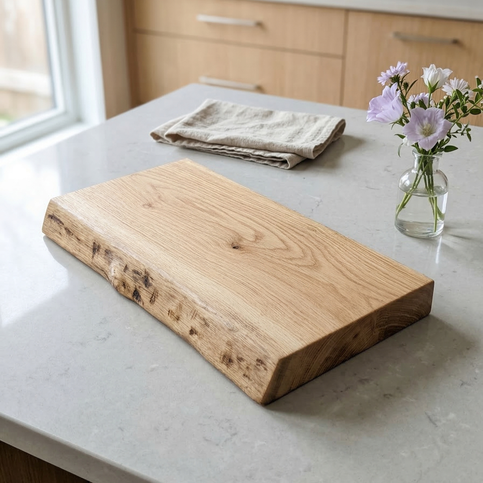 Live Edge Oak Butcher’s Block