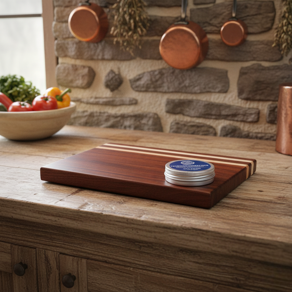 Mixed Hardwood Cutting Board | Narrow Stripes