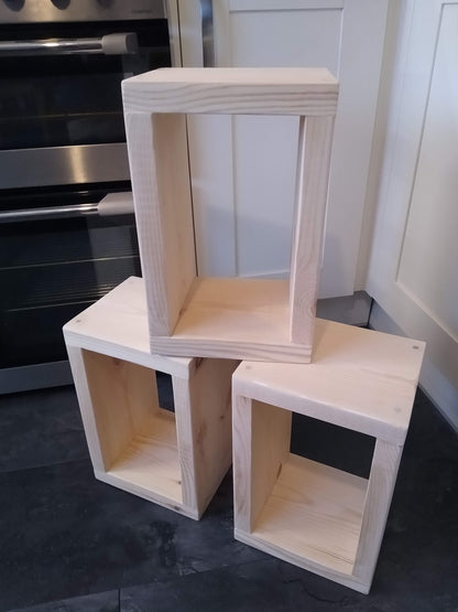 Storage Cube Side Tables | Made to Order