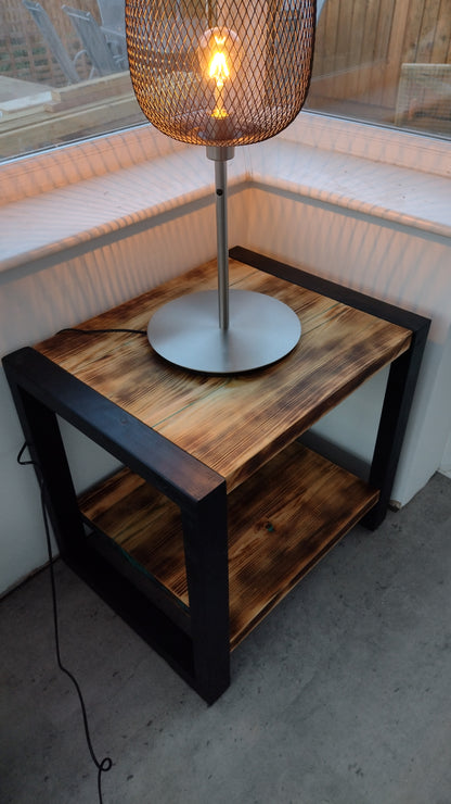 Industrial Effect Side Table | Made to Order