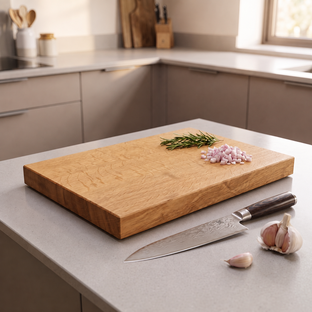 Modern Oak Chopping Board – Everyday