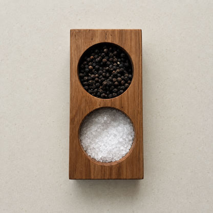 Solid Oak Pinch Pots