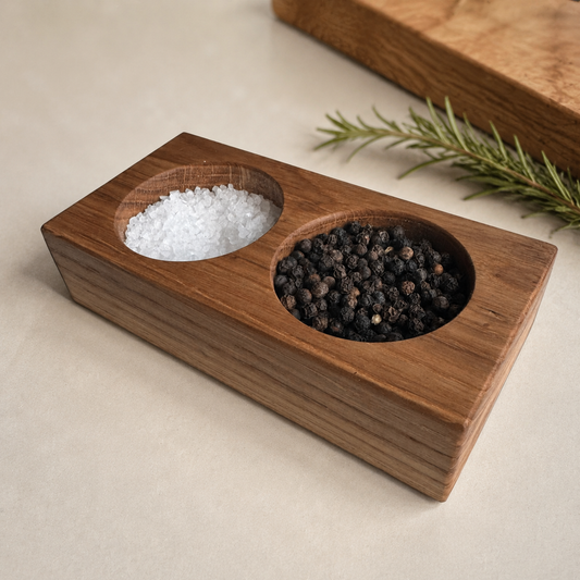 Solid Oak Pinch Pots