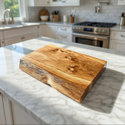 Live Edge Oak Butcher’s Block